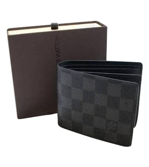 all black Louis Vuitton wallet